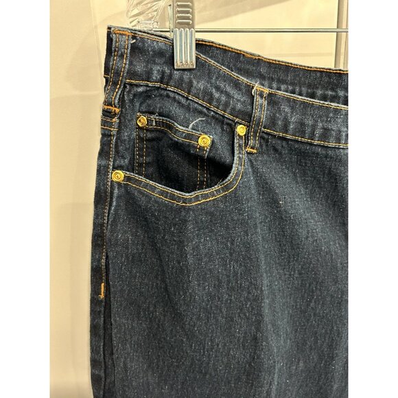 DG2 By Diane Gilman Denim Jeans Blue Plus Size 20WP Dark Wash 5 Pockets Classic - Picture 4 of 10